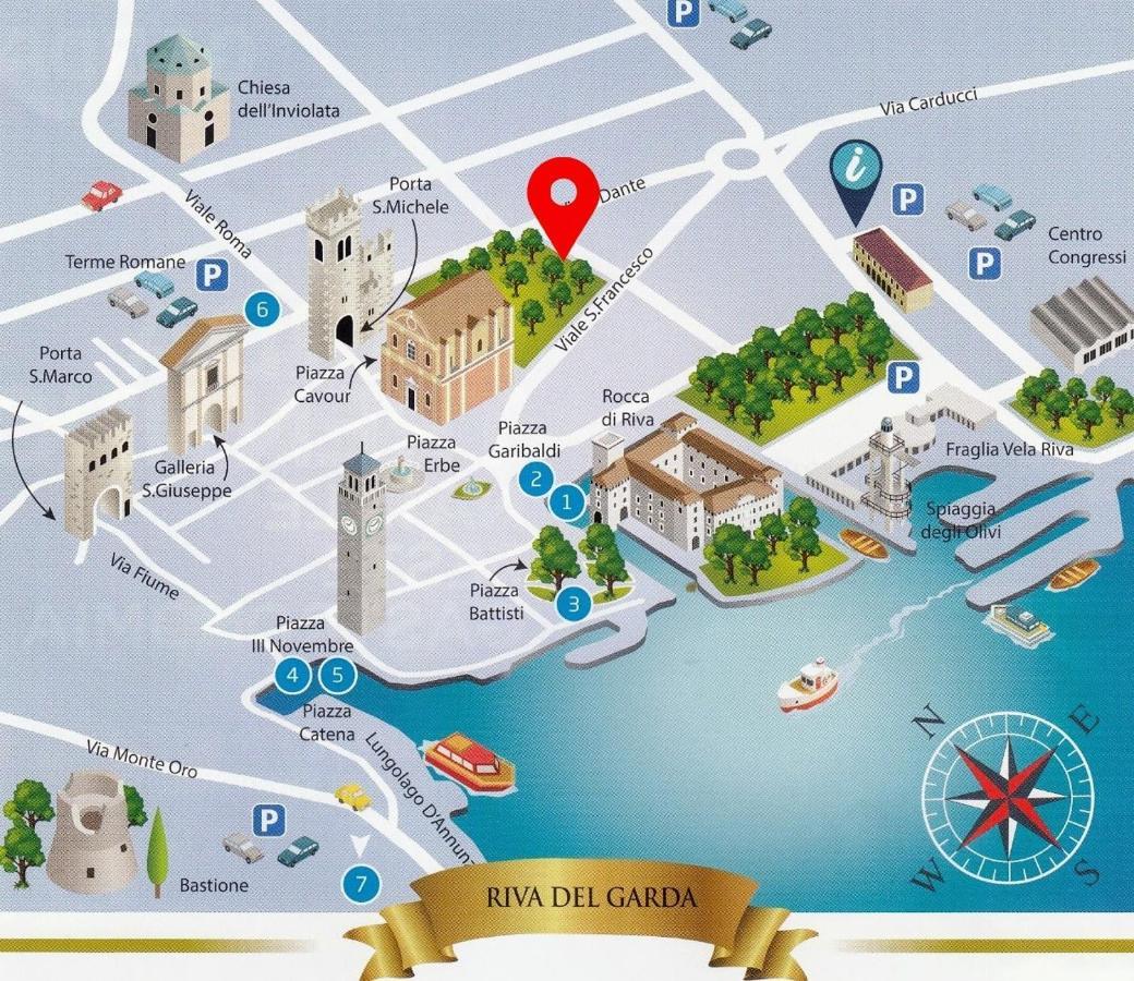 Hotel Giardino Verdi Riva del Garda Extérieur photo